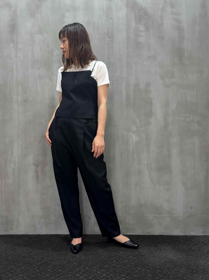 ■美品 near.nippon ニアーニッポン 洗える ピンタック パンツ メーカー公式ショップ】 □美品 near.nippon ニアーニッポン
