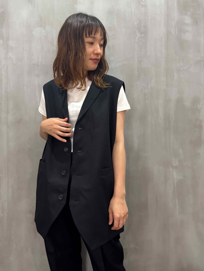 near.nippon(ニアーニッポン)|ウール テーラードジレ|719-2526