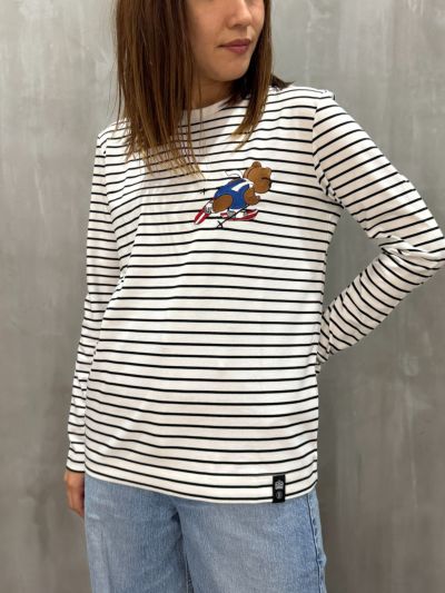 トップス　user_a752d8b7 sama Sawa a la mode レディース トップス カットソー メッシュ 重ね