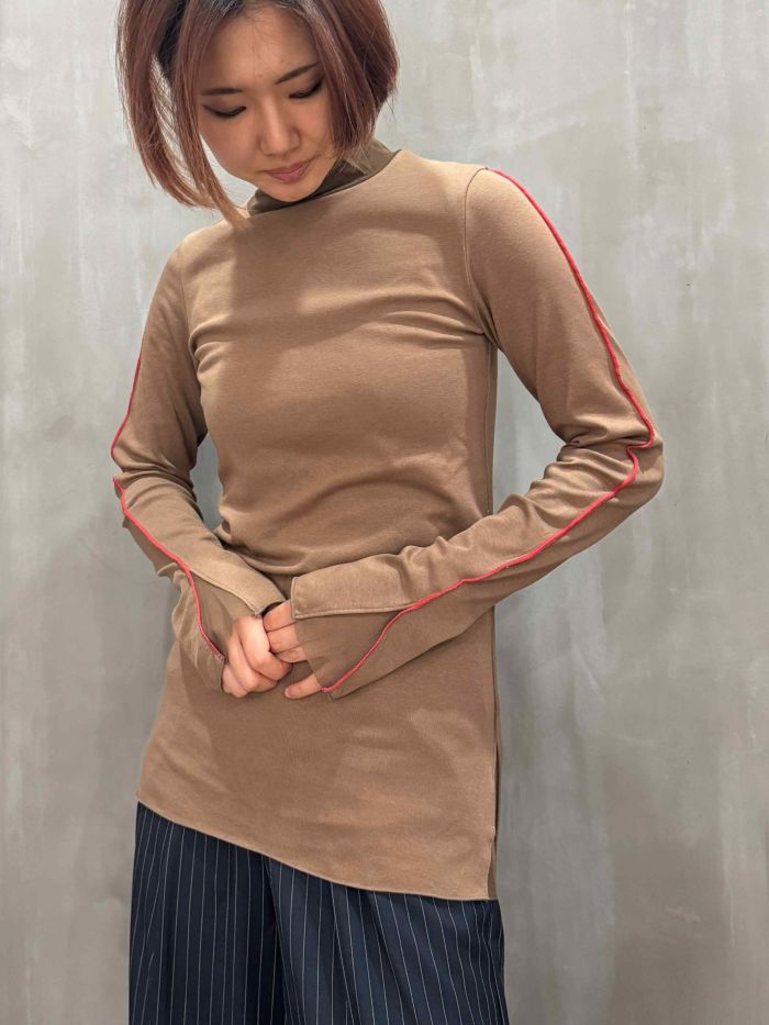 MARECHAL TERRE(マルシャルテル)|Rib Tulle Tops|ZMT254CT306