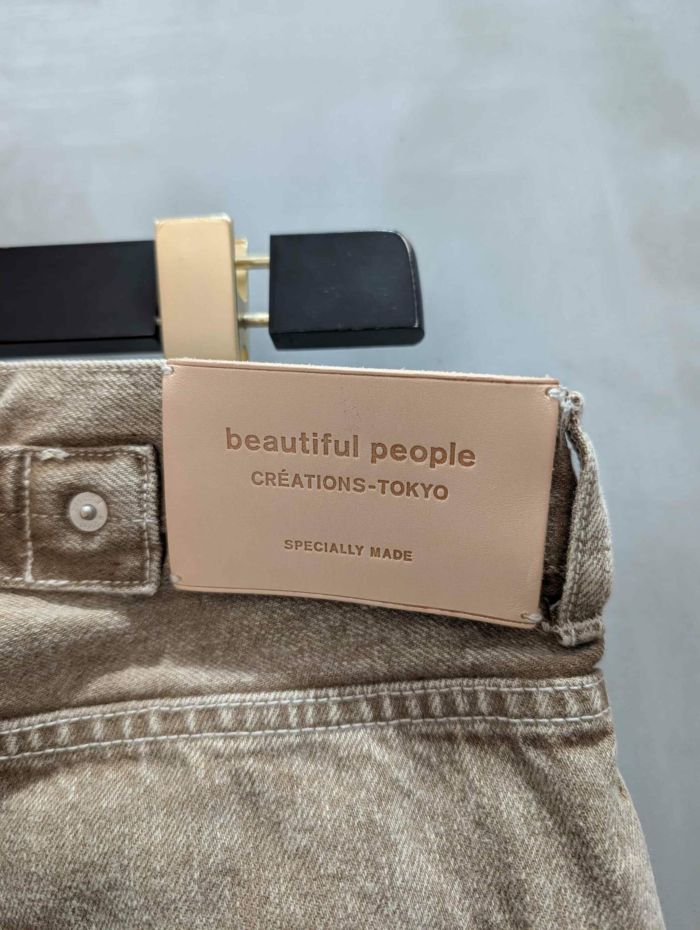 beautiful people パンツ（その他） アイボリー 0240824S0030 SALE] beautiful people ビューティフルピープル finx stripe