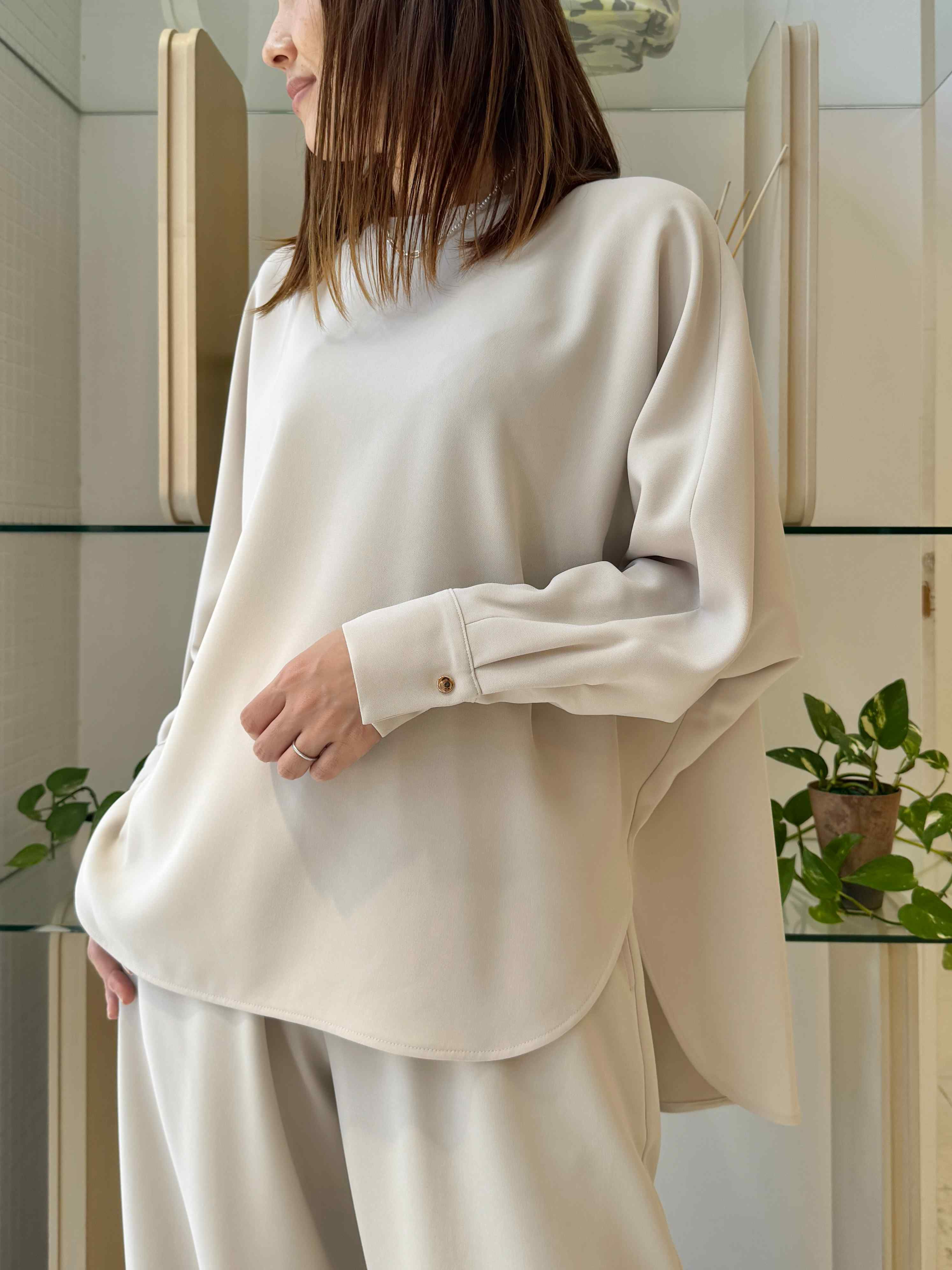⚫︎Margaux Vintage キルティングトレーナーF大人カジュアル MARGAUX VINTAGE（マルゴーヴィンテージ）
