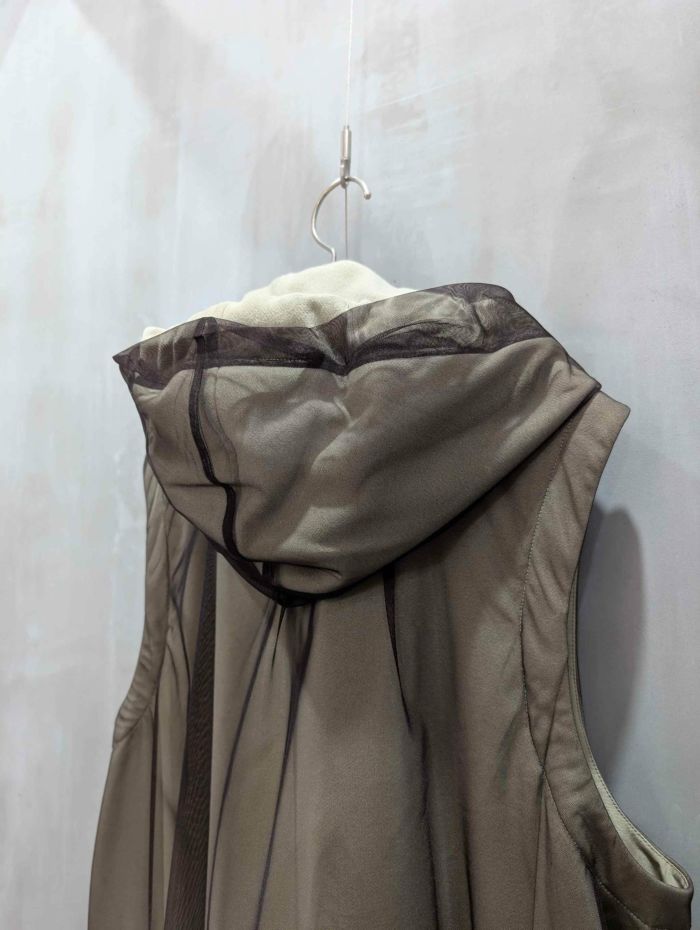 新品タグ付き　L all ia Mu ラリアムー　ベスト Amazon | [Lallia Mu] ラリアムー ラウンドヘム ツイード ベスト