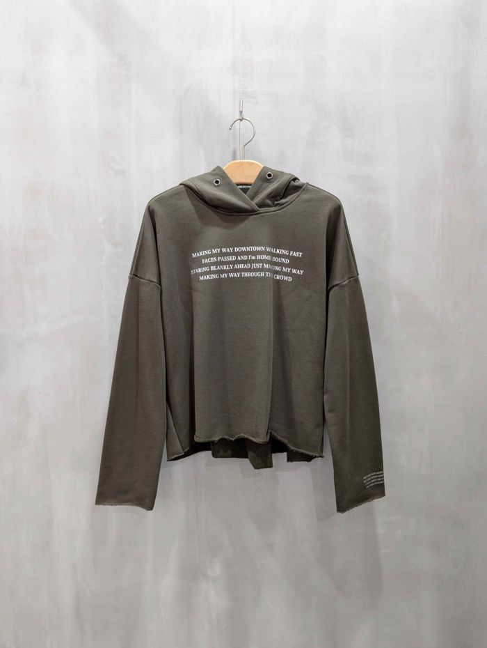 ayane(アヤン)|裏毛ロゴパーカー|855744