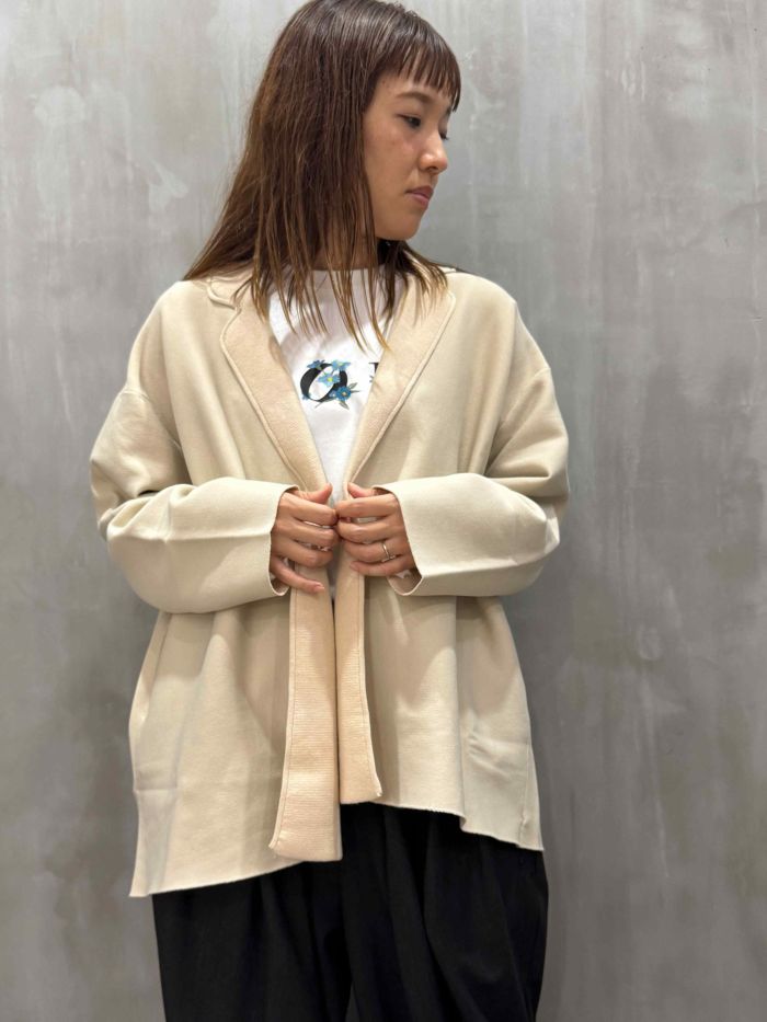 SIWALY fluid(シワリーフルイド)|Knit Tailored Jacket|525317