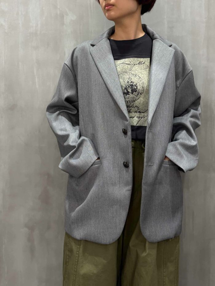 THOMAS MAGPIE(トーマスマグパイ)|T/R Stretch MUJI Single Jacket|2253205