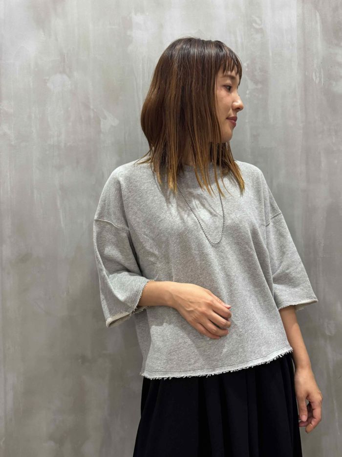 CHIGNON(シニヨン)|30/10裏毛カットオフスウェット|8454-106YO