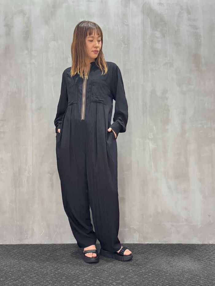 YENN(イェン)|ZIP UP JUMPSUIT|Y253-31086