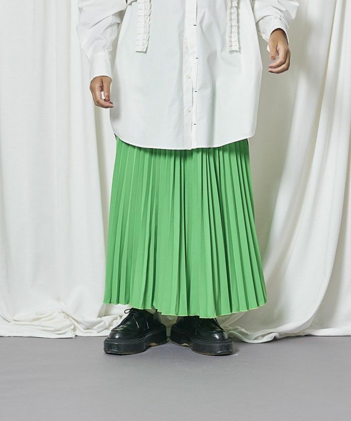 【3月入荷予定】THOMAS MAGPIE(トーマスマグパイ)|Pleats Skirt|2261605