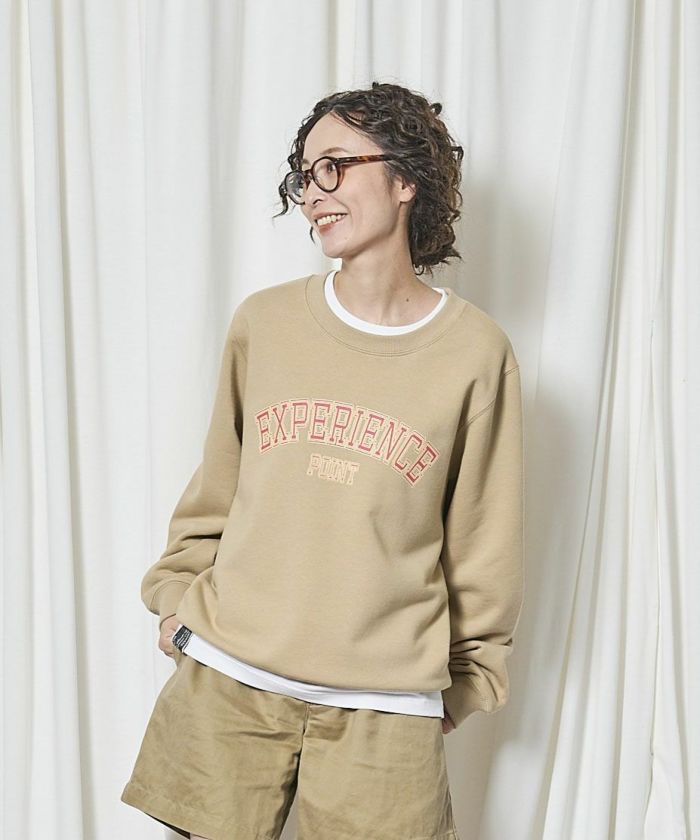 【2月入荷予定】THOMAS MAGPIE(トーマスマグパイ)|C/T Sweat(Middle)『EXPERIENCE POINT』|2261833