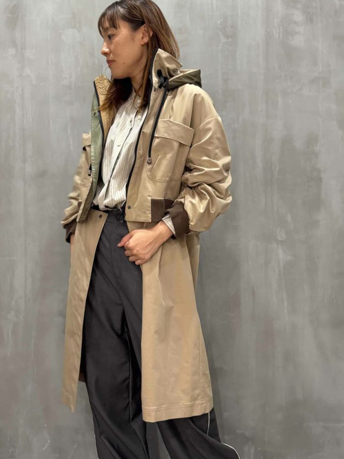 Lallia Mu(ラリア・ムー)|セパレートブルゾンコート|2513121