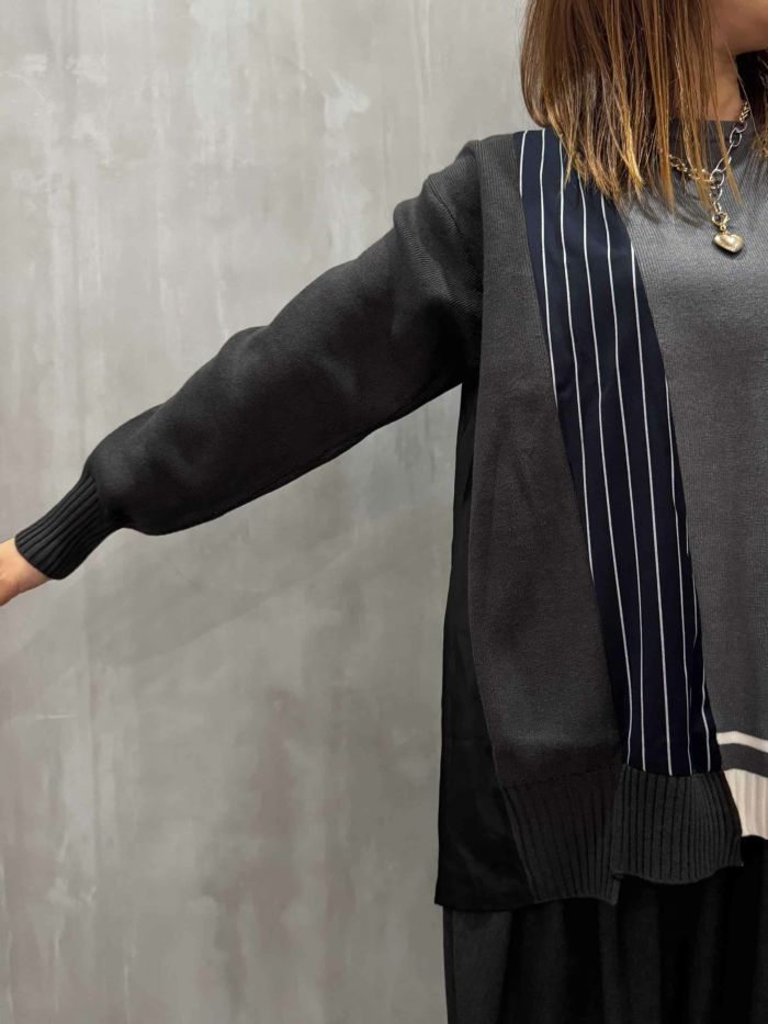 MARECHAL TERRE（マルシャルテル）｜Switching Knit Pullover