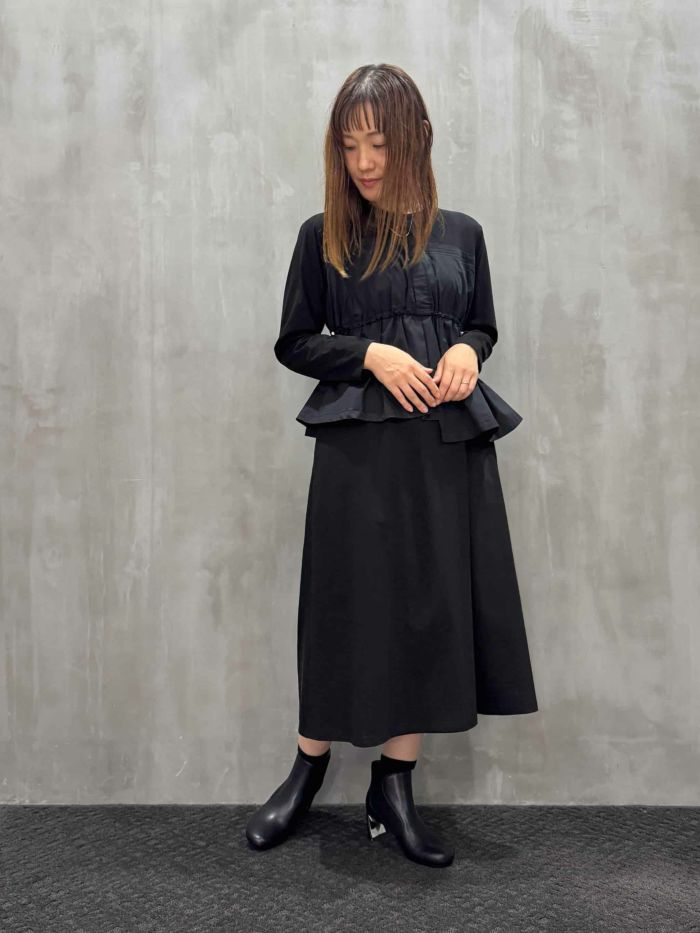 HERENCIA(ヘレンチア)|Bustier-style Docking Cut Dress|H325303