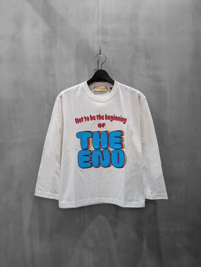 THOMAS MAGPIE(トーマスマグパイ)|40/2 Classic cotton T-shirts『THE END』|2254883