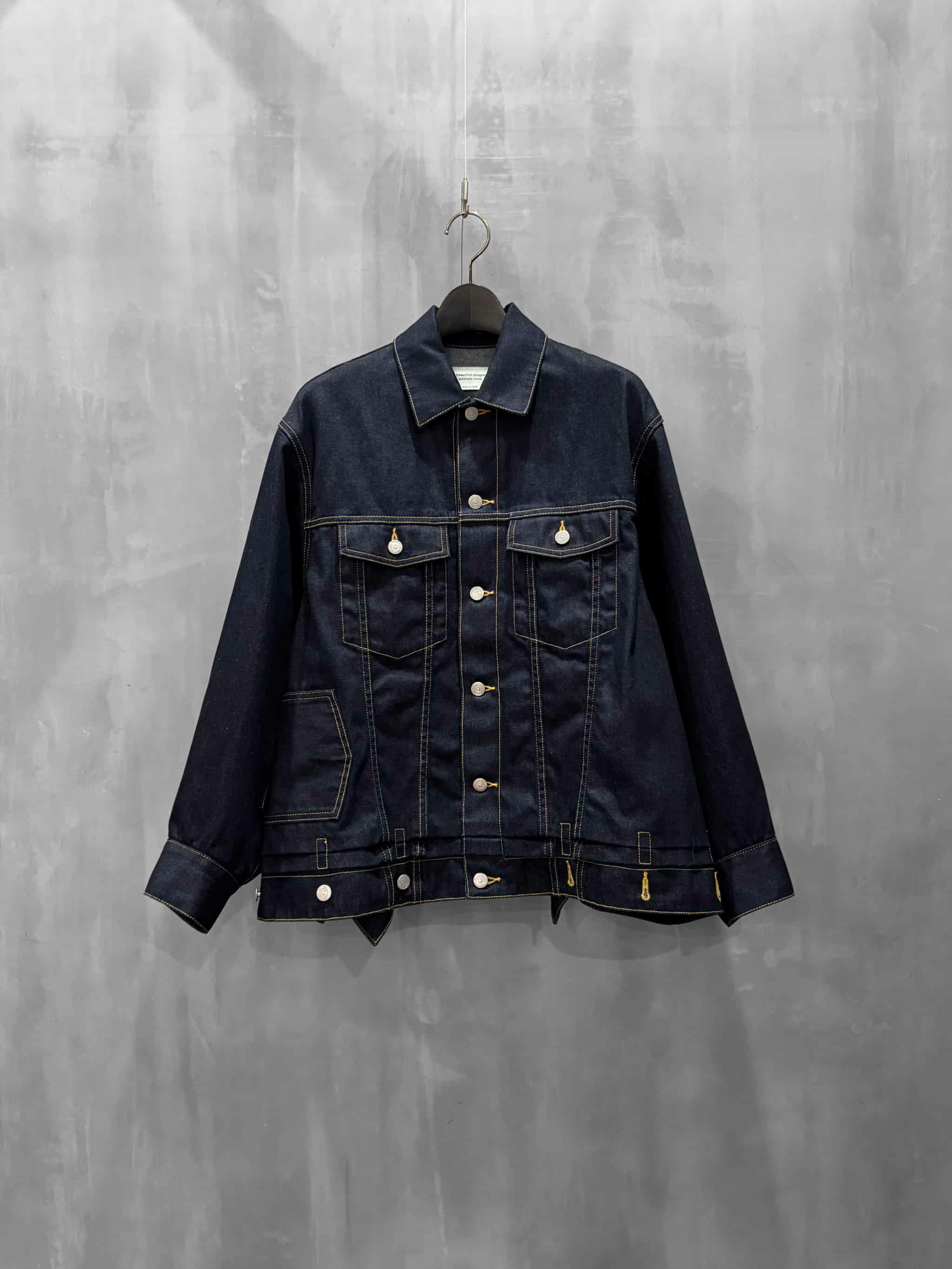 beautiful people(ビューティフルピープル)|double-end selvedge denim blouson|1535102023