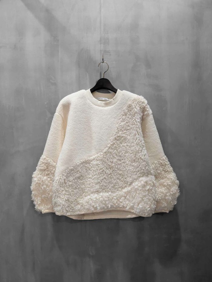 MARECHAL TERRE(マルシャルテル)|Boa Combination Pullover|ZMT256CT601