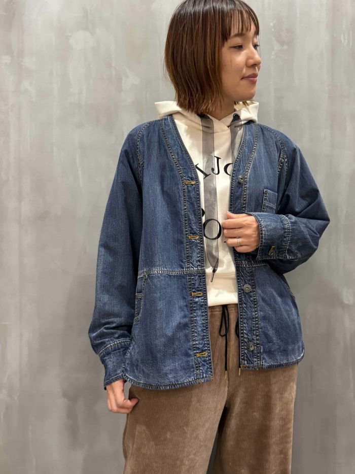 ayane(アヤン)|裏キルトダンガリージャケット|855706
