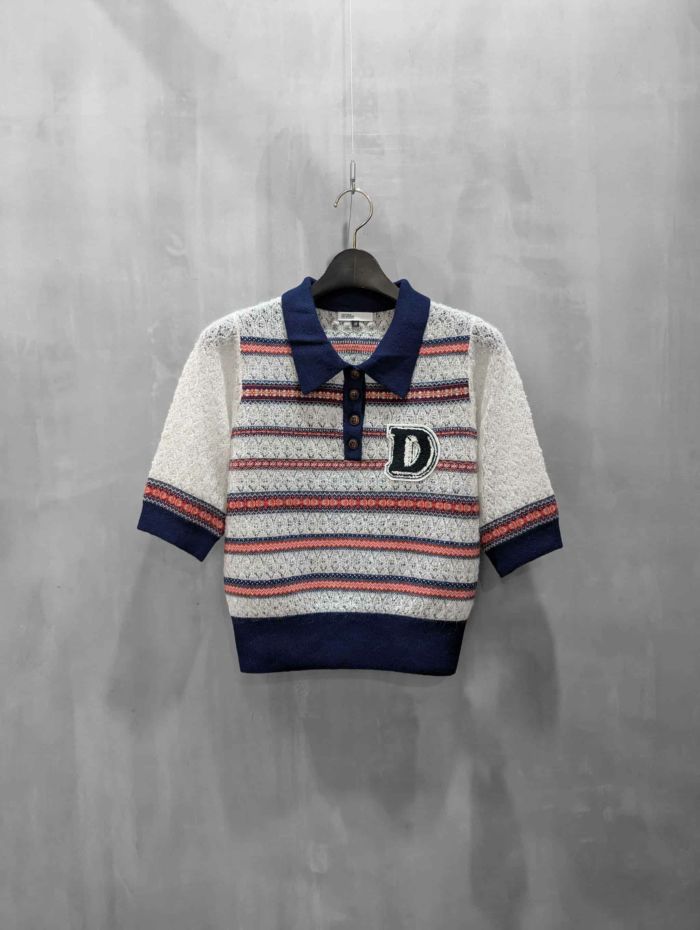 DOUBLE STANDARD CLOTHING(ダブルスタンダードクロージング)|モヘヤフェアアイルニットポロ|0209-250-254