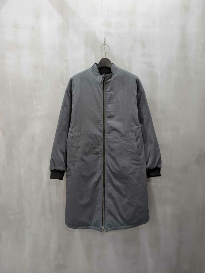 SIWALY fluid(シワリーフルイド)|Reversible Stand Collar Coat|525409