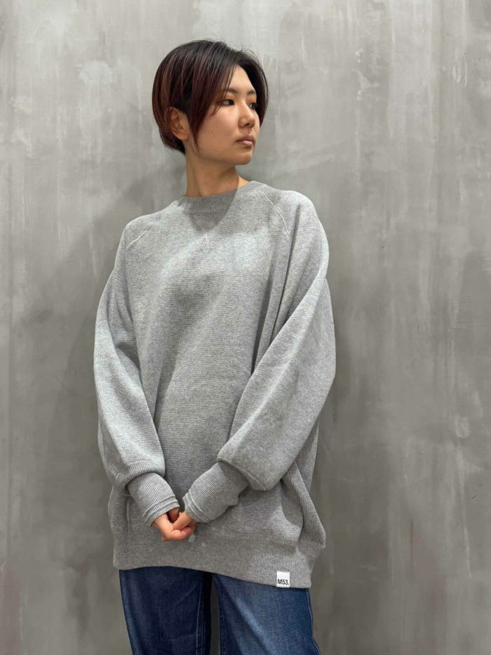 M53.(エムゴーサン)|NEW SWEAT KNIT|MK-034