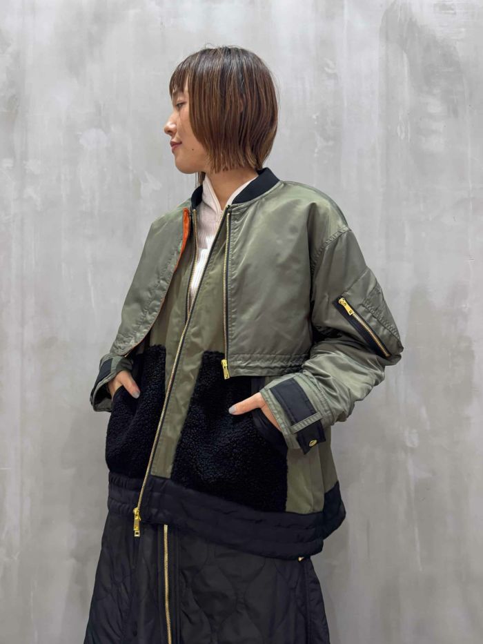 RISLEY(リズレー)|Layered blouson|R2503-RBZ887