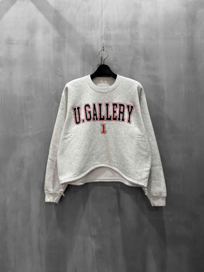 USU GALLERY(ユーエスユーギャラリー)|フットボールリメイクショートトレーナー|25W-MT-32