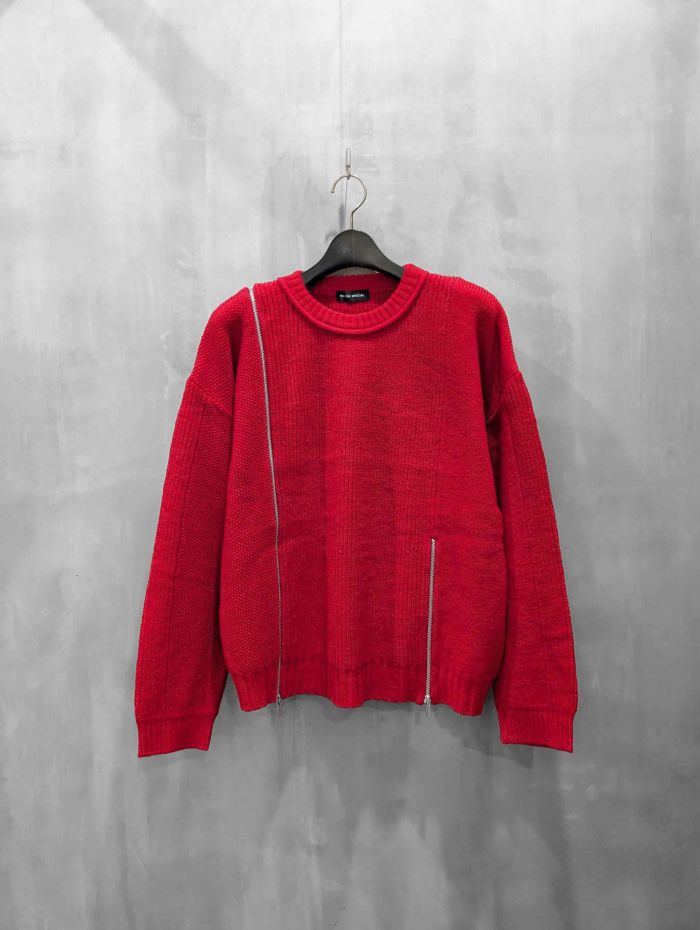 MAISON SPECIAL(メゾンスペシャル)|Long Zipper Knit Pullover|21252365708