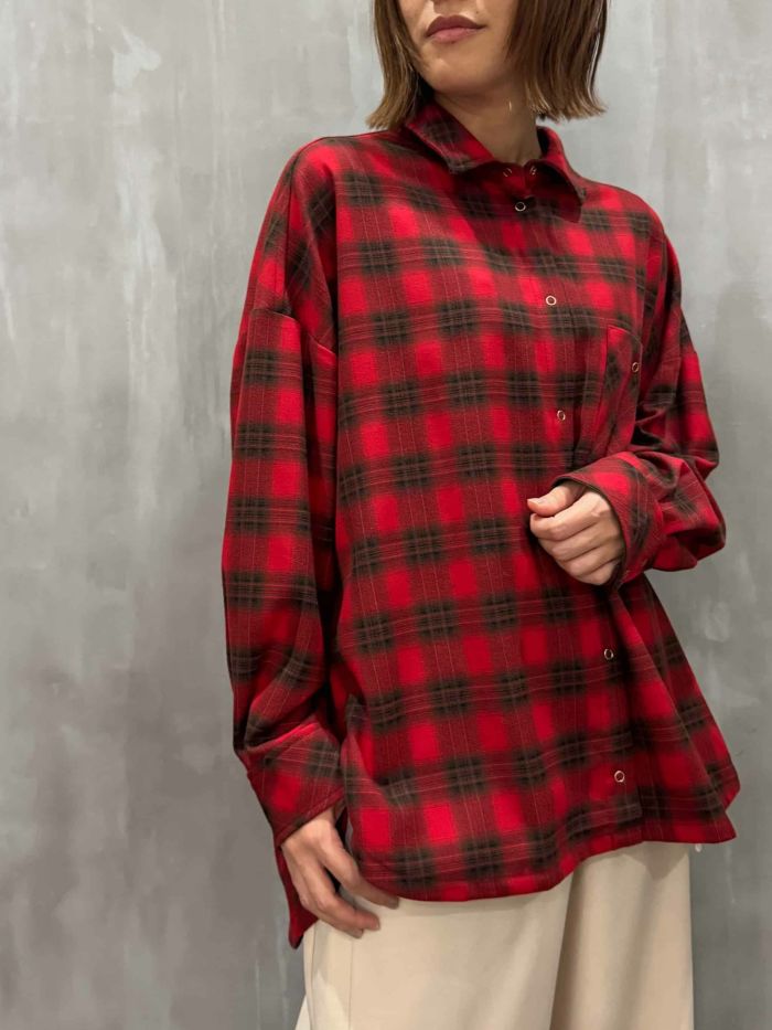 ayane(アヤン)|微起毛チェックシャツ|896132