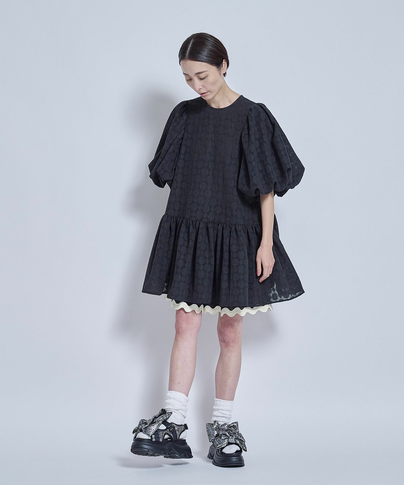 トーマスマグパイ　ワンピースblack 25SS予約アイテム THOMASMAGPIE（トーマスマグパイ）ワンショルダー