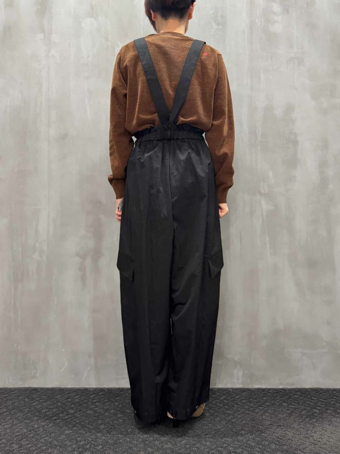 MARECHAL TERRE マルシャル テル　サロペット　黒　ブラック 新品MARECHAL TERRE サロペットスカート ブラック